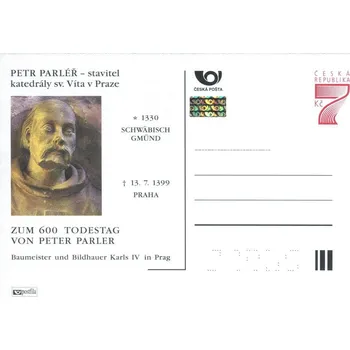 Poštovní známka Česká pošta (1999) CDV 41 ** - P 48 - Petr Parléř - výročí úmrtí