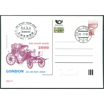 Poštovní známka Česká pošta (2000) CDV 41 O - P 57 - London - razítko