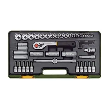 Gola hlavice Sada Proxxon 23282, šestihranné nástrčné hlavice, imbusy, torxy a zást