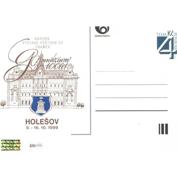 Poštovní známka Česká pošta (1999) CDV 40 ** - P 50 - Holešov - Národní výstava poštovních známek