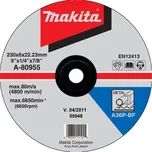 Makita brusný kotouč ocel 230x6,0x22 mm