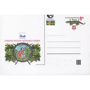 Poštovní známka Česká pošta (2002) CDV 74 ** - Evropská výstava poštovních známek Brno 2005 - 9 Kč