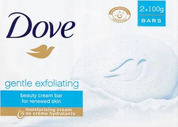 Mýdlo Dove Gentle Exfoliating peelingová tableta 2 x 100 g