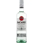 Bacardi Carta Blanca 37,5% 1l (holá láhev)