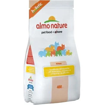 Krmivo pro kočku Almo Nature Cat Holistic Kitten Chicken/Rice