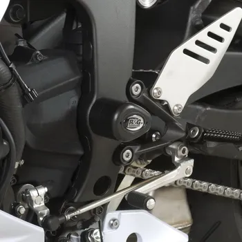 R&G Racing Aero padací chrániče, swingarm pivot, Kawasaki ZX6R '13- Černá