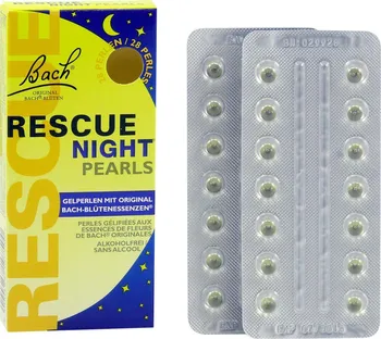 Přírodní produkt Remedy Rescue Night Pearls 28 cps.