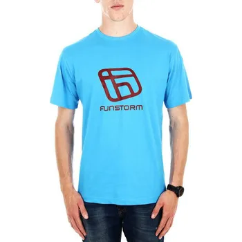 Pánské tričko Funstorm triko I.D. cyan