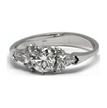 Prsten Luxusní diamantový prsten s přírodními diamanty 585/2,07 gr J-20865-12 POŠTOVNÉ ZDARMA! (J-20865-12)