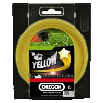 Oregon žací struna žlutá hvězda 2,4 mm x 15m