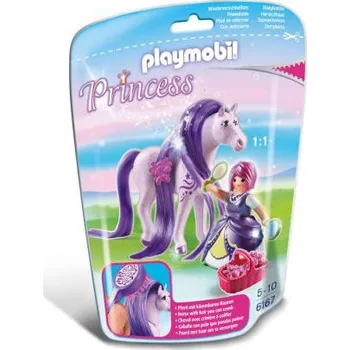 Stavebnice Playmobil Playmobil 6167 Princezna Viola s koněm