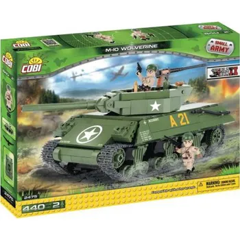 Stavebnice COBI Cobi 2475 II. světová válka - Tank M10 Wolverine