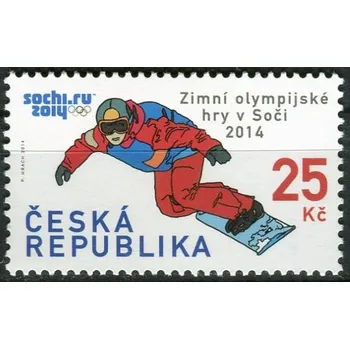 Poštovní známka Česká pošta (2014) č. 797 ** - Česká republika - XXII. zimní OH v Soči