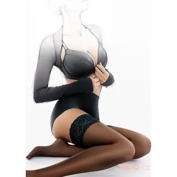 Dámské punčochy Punčochy Gatta Michelle 01, velikost 3-4, hnědá