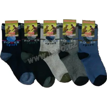Ponožky POWER, velikost 16-17/23-27, mix