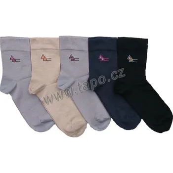 Pánské ponožky Ponožky pyramidy A80 P, velikost 24-25, mix tmavý