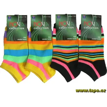 Ponožky kotníčkové NS 11-5, velikost 17-20/27-30, mix /dle vyobrazení/