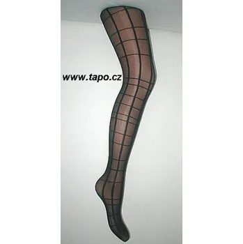 Dámské punčochy Punčochové kalhoty vzorované Manuella 5, velikost 158/100, černá