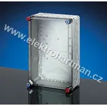 skříň Mi 0300 Hensel 300x450x170 průhledné víko