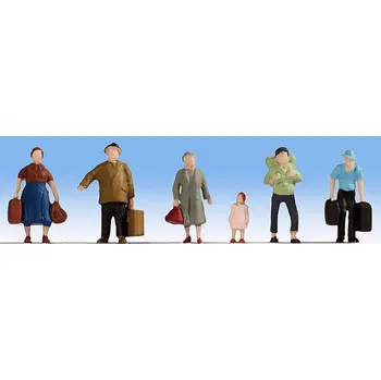 Modelová železnice NOCH 18115 H0 Figurky - cestující NO18115