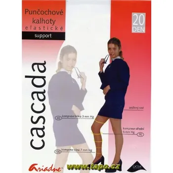 Dámské punčochy Punčochové kalhoty Cascada s klínem, velikost 176/124, tělová