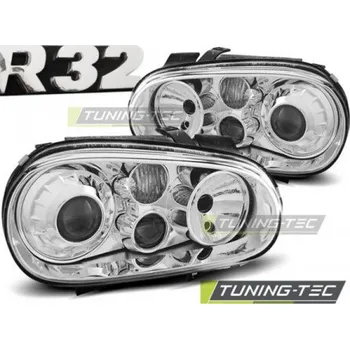 Přední světlomet PŘEDNÍ SVĚTLA VOLKSWAGEN GOLF 4, 1998-2003, R32 LOOK, CHROM (LPVW61)