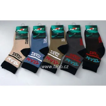 Ponožky N40, velikost 18-19, mix /dle vyobrazení/