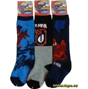 Podkolenky SPIDER-MAN, velikost 15-17/23-26, mix /dle vyobrazení/