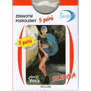 Dámské ponožky SILVANA, velikost 25-27, hnědá