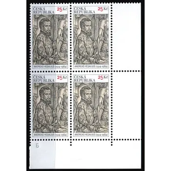 Poštovní známka Česká pošta (2014) č. 823 ** - Česká republika - 4-bl - Andreas Versalius