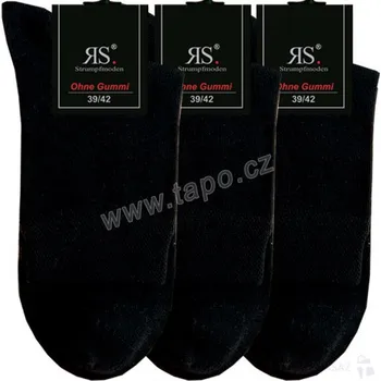 Pánské ponožky RS Art. 32029, velikost 29-31/43-46, černá