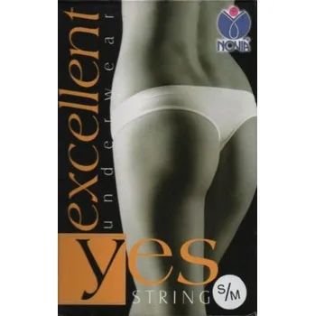 Kalhotky YES STRING, velikost SM/34-40, bílá