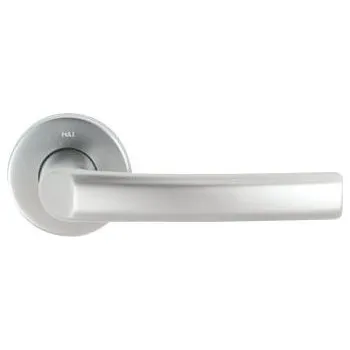 Dveřní kování M&T Klika Garanti, kulatá rozeta, SNi matný nikl, WC