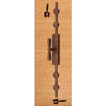 Okenní klika M&T FM 032.MPE15 Kovaná okenní klika s externími tyčemi