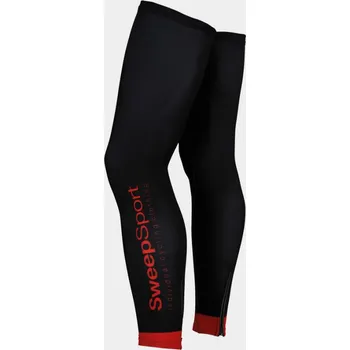 Cyklistické oblečení SWEEP CYKLISTICKÉ NÁVLEKY NA NOHY CYKLO-N009 ČERNO/ČERVENÉ velikost čepice: 1