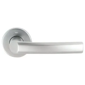 Dveřní kování M&T Klika-rukojeť Garanti k zámku na sklo, povrch SNi matný nikl