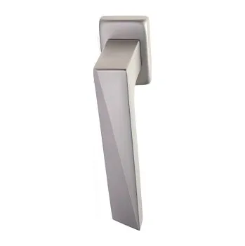 Okenní klika M&T Okenní klika Mini-V s hranatou rozetou, povrch SNi - matný nikl