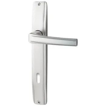 Dveřní kování M&T Dveřní klika Garanti, SNi matný nikl, cylindrický 90 mm