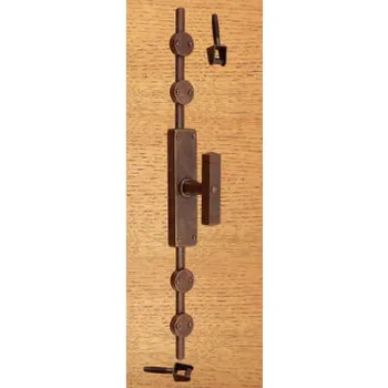 Okenní klika M&T FM 045.MPE15 Kovaná okenní klika s externími tyčemi