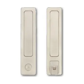 Dveřní kování M&T Mušle Minimal na dřevěné posuvné dveře, SNi matný nikl, WC/koupelna