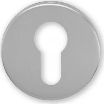 Dveřní kování M&T Spodní rozety kulaté, Economy nerez NRz, cylindrické