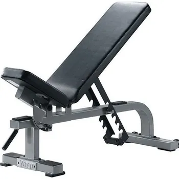 Posilovací lavice York Flat To Incline Bench Silver 55027