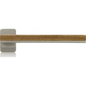 Dveřní kování M&T Klika Mimolimit pro al. profily, SNi matný nikl - broušeno, madlo/klika L