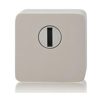 Dveřní kování M&T Bezpečnostní rozeta Minimal, SNi matný nikl, pro tl. dveří 69-76 mm