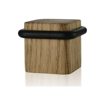 Dveřní kování M&T Dřevěná dveřní zarážka Wood, Dub, -