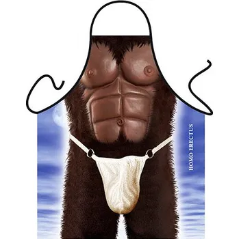 Kuchyňská zástěra Zástěra Homo erectus