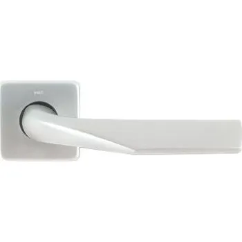 Dveřní kování M&T Klika Sogut, čtvercová rozeta, SNi matný nikl, WC