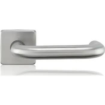 Dveřní kování M&T Dveřní klika Meclis na čtvercové rozetě, Economy nerez NRz, dozické