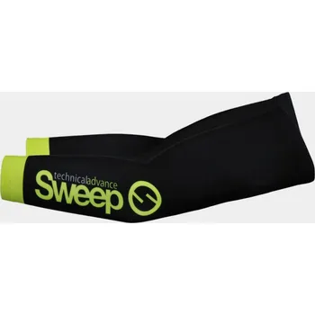 Cyklistické oblečení SWEEP CYKLISTICKÉ NÁVLEKY NA RUCE CYKLO-N006 ČERNO/ŽLUTÉ FLUO velikost čepice: 1