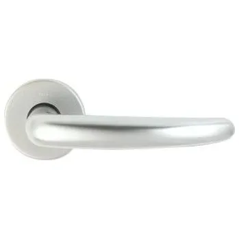 Dveřní kování M&T Klika-rukojeť Cesan k zámku na sklo, povrch SNi matný nikl